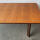 Rare 1960’s mid century G Plan dining table with angled legs
