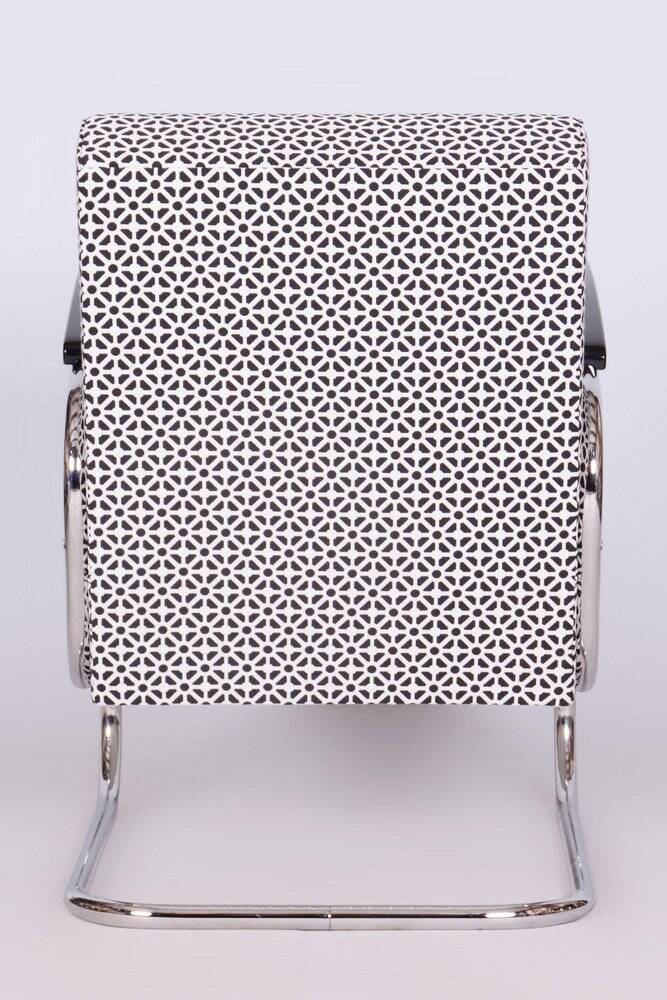 Bauhaus Armchair in Chrome attributed to W. Gispen for Mücke-Melder, Czech, 1930s