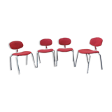 4 chairs "steelcase" Steelcase Strafor