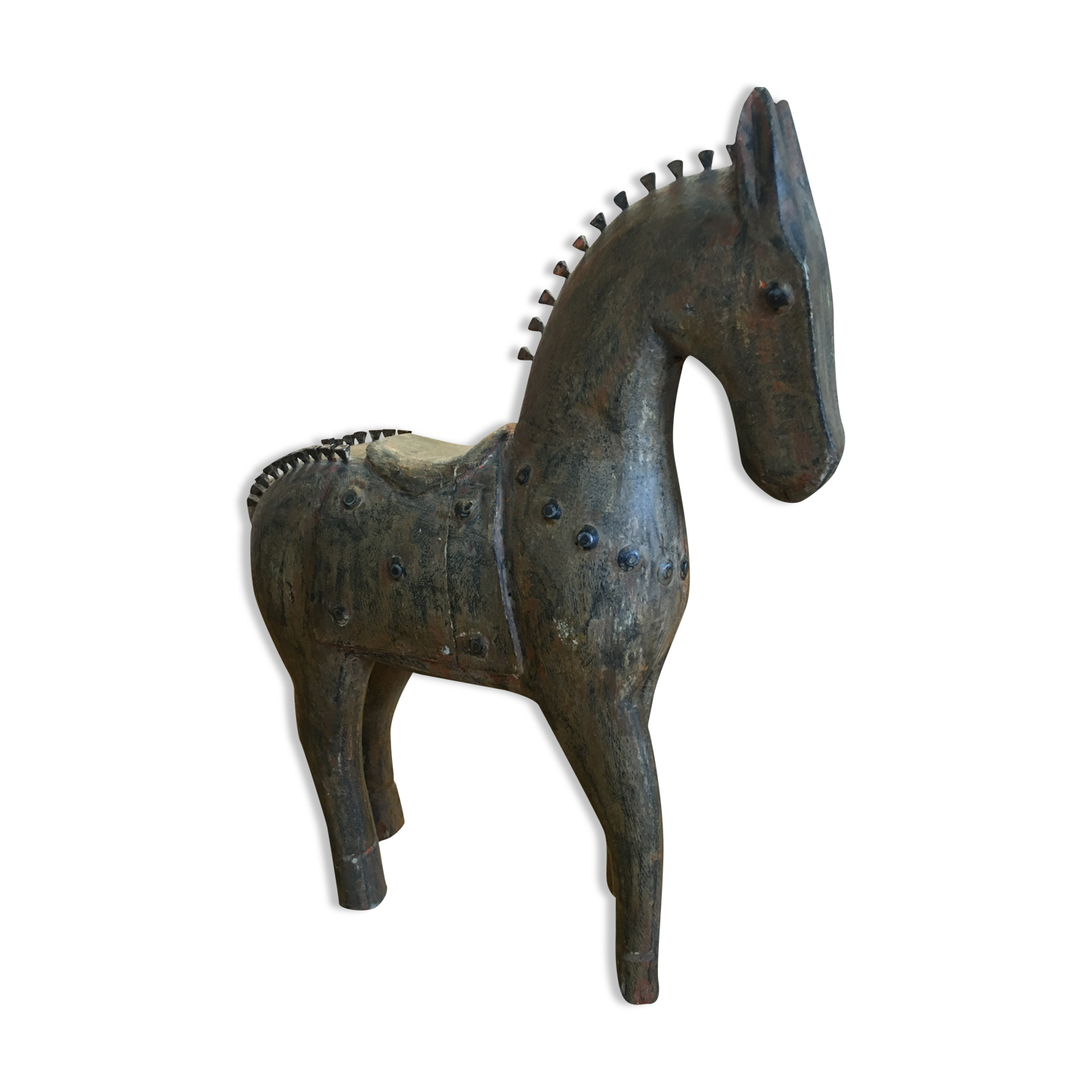Small wooden horse