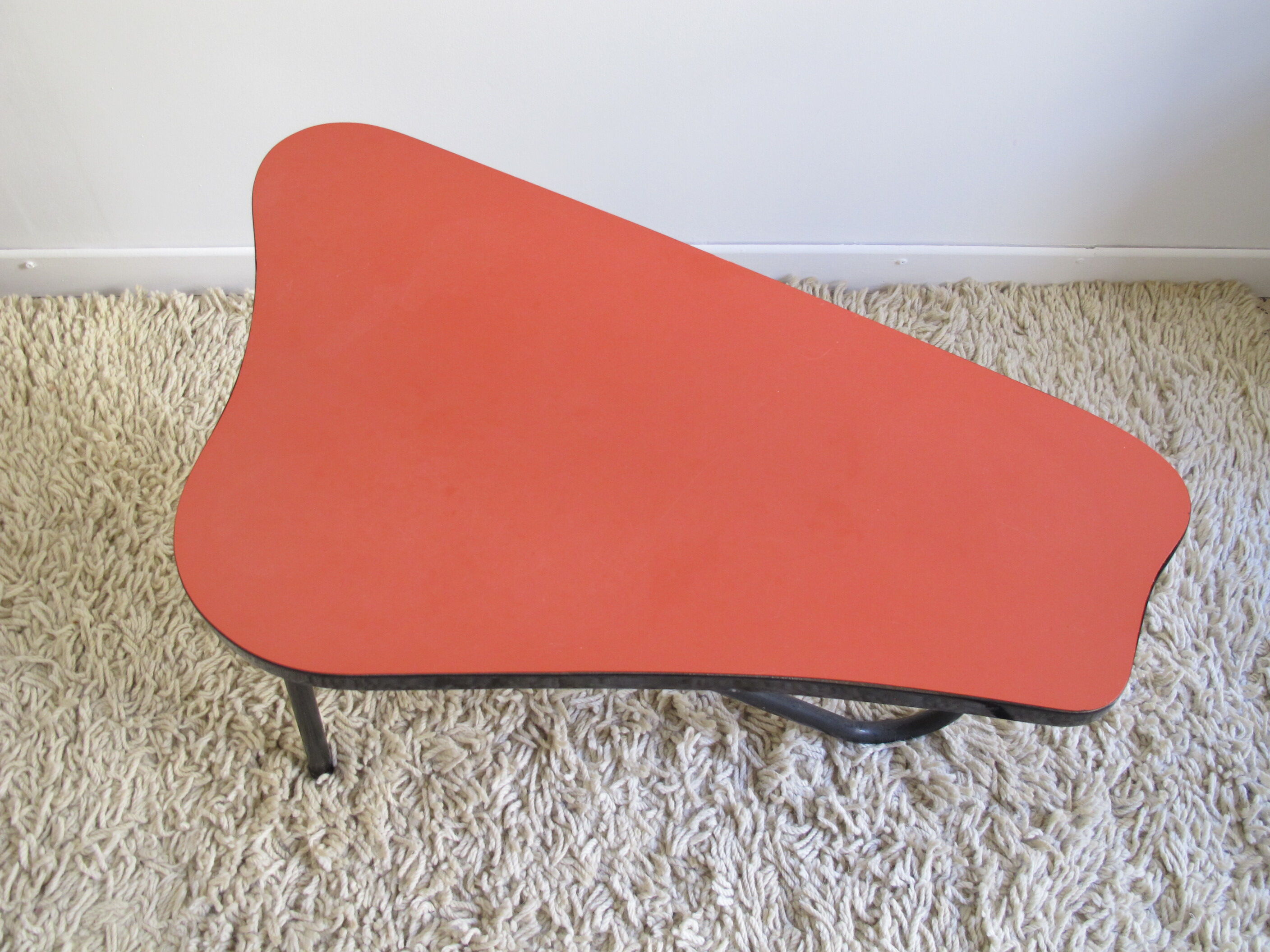 1960s free form kidney coffee table