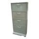 Workshop cabinet 4 swivel drawers in iron JEC 1960