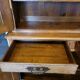 Norman buffet with 2 bodies in solid oak, manufactured by Doudard.