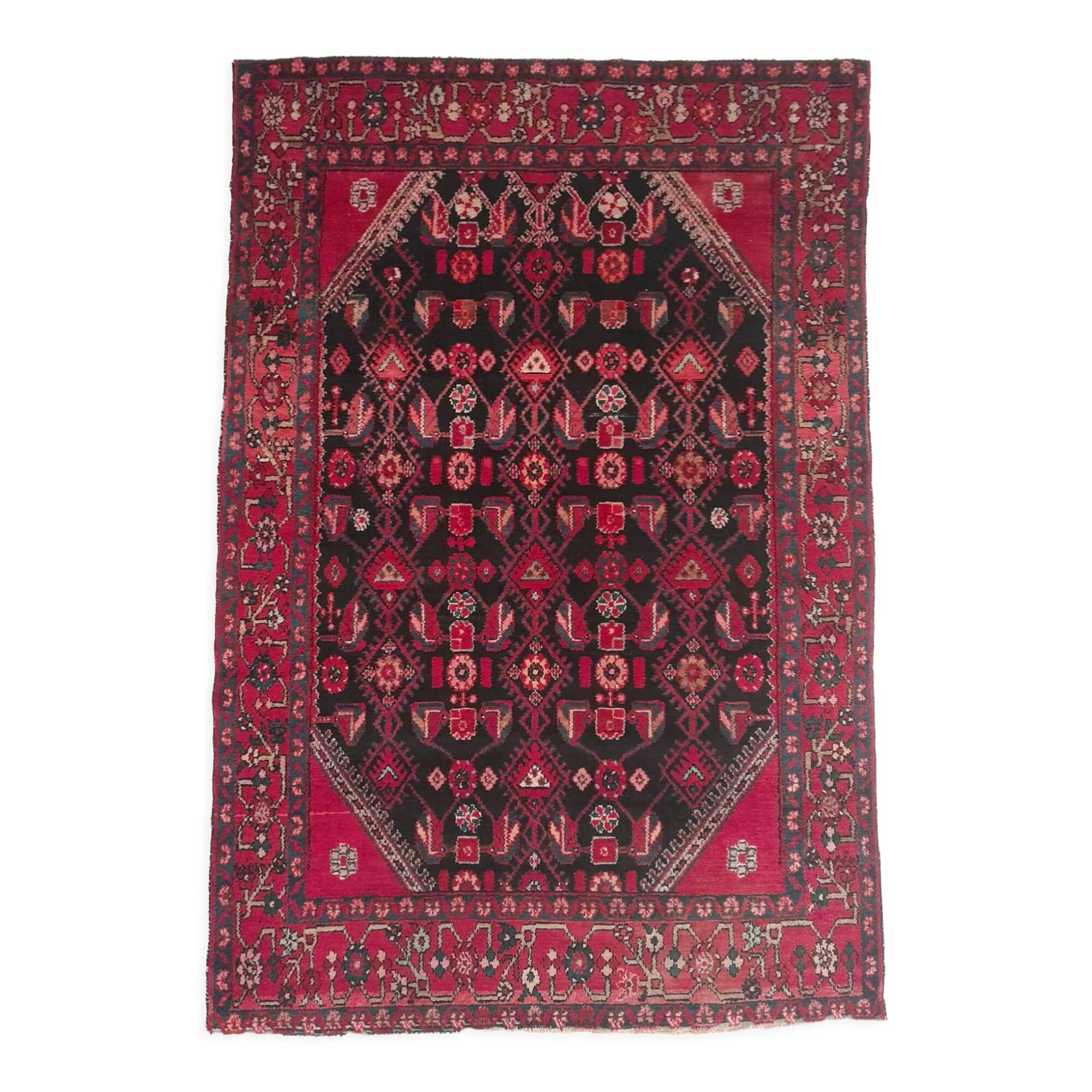 Handmade Persian Hamadan rug