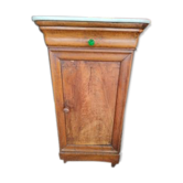 Bedside louis philippe in walnut and marble