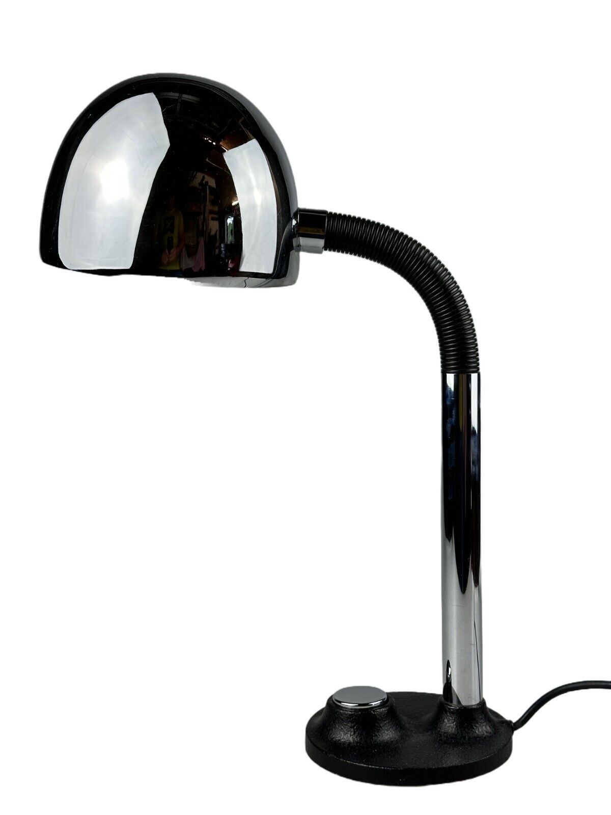 60s 70s table lamp Egon Hillebrand spherical lamp Space Age metal design