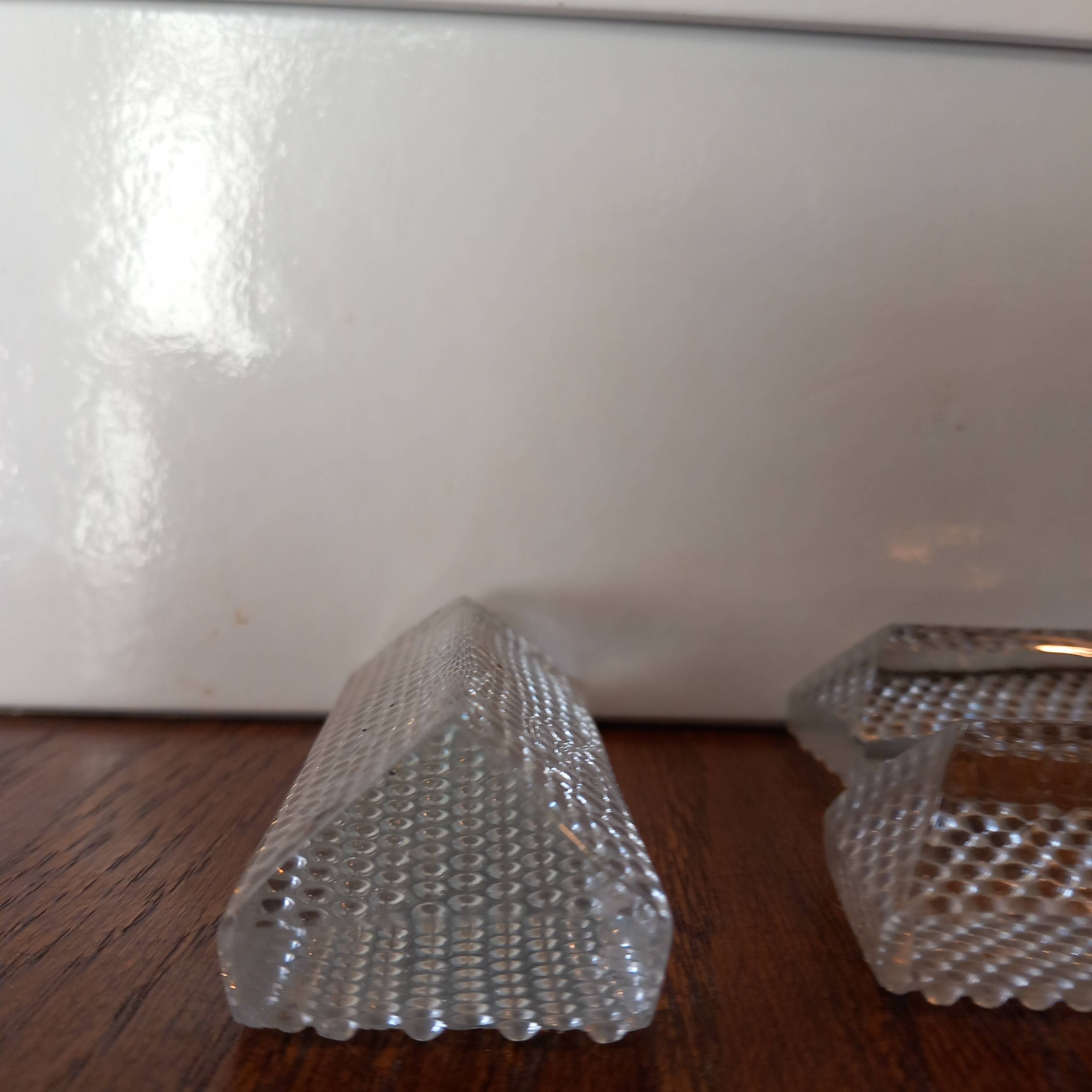 6 glass knife holders