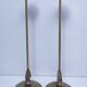 Pair of brass lamp bases Delmas design 90s