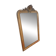 Antique Louis Philippe mirror gilded with gold leaf.