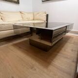 Table basse bar style Willy Rizzo