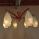 Danish opaline pendant light