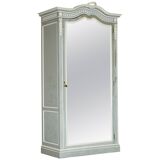 Antique wardrobe Mellier & Co with mirror door