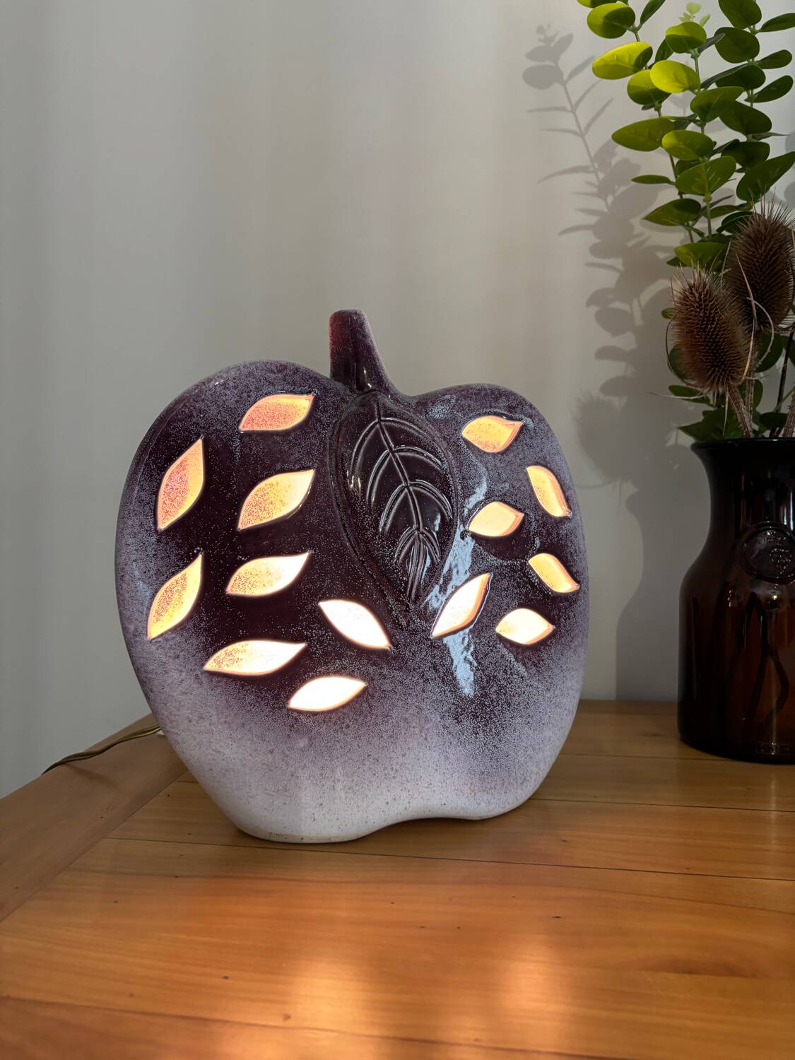 Ceramic lamp The Dieulefit caves
