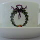 Suite de six tasses à thé et leurs sous-tasses en porcelaine par Singer, Limoges