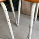 Paire de tabourets d’atelier vintage