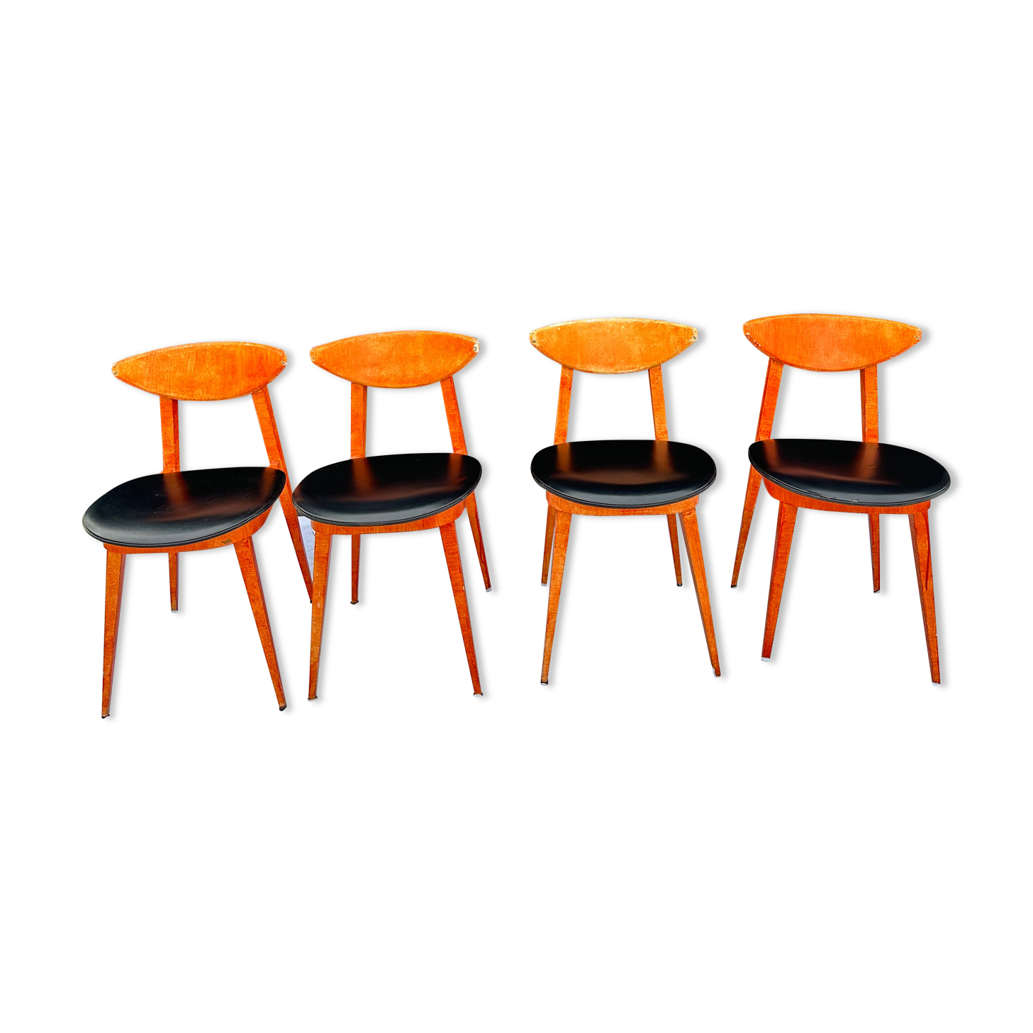 4 baumann chairs model fontania