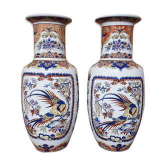 Pair of vases, Asian ceramics