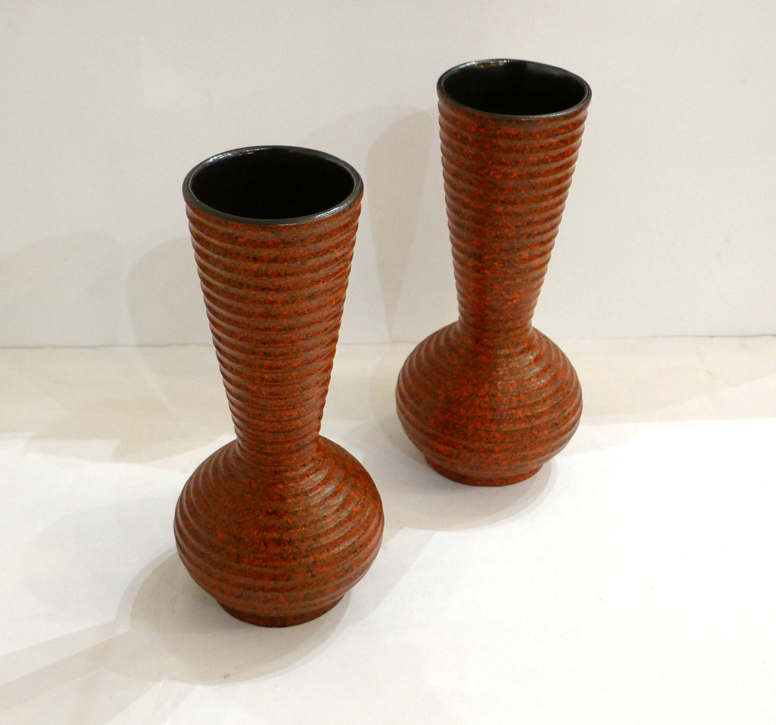 Paire de vases mats West Germany