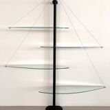 Italian Vintage Shelf Fiordiluna by Tobia Scarpa for Goppion, 1950s