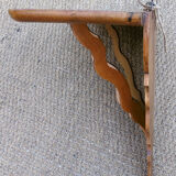 Etagère ancienne en bois fruitier