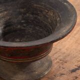 Ancient hand-painted Tibetan singing bowl (c.1900) #30