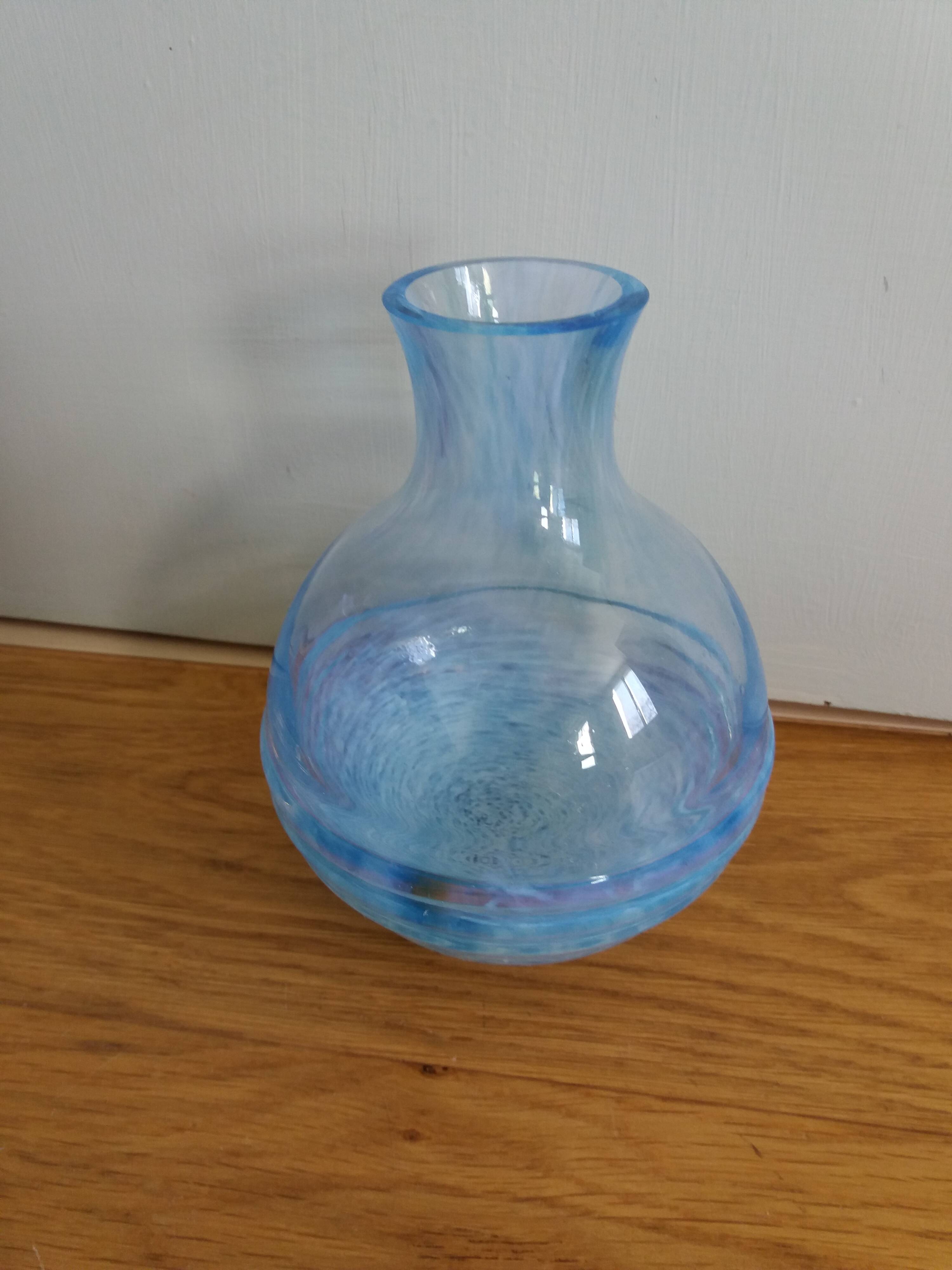 Caithness Glass blown glass vase