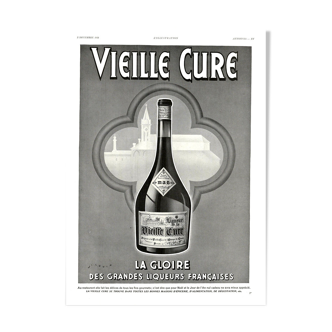 Vintage poster 30s Old Cure