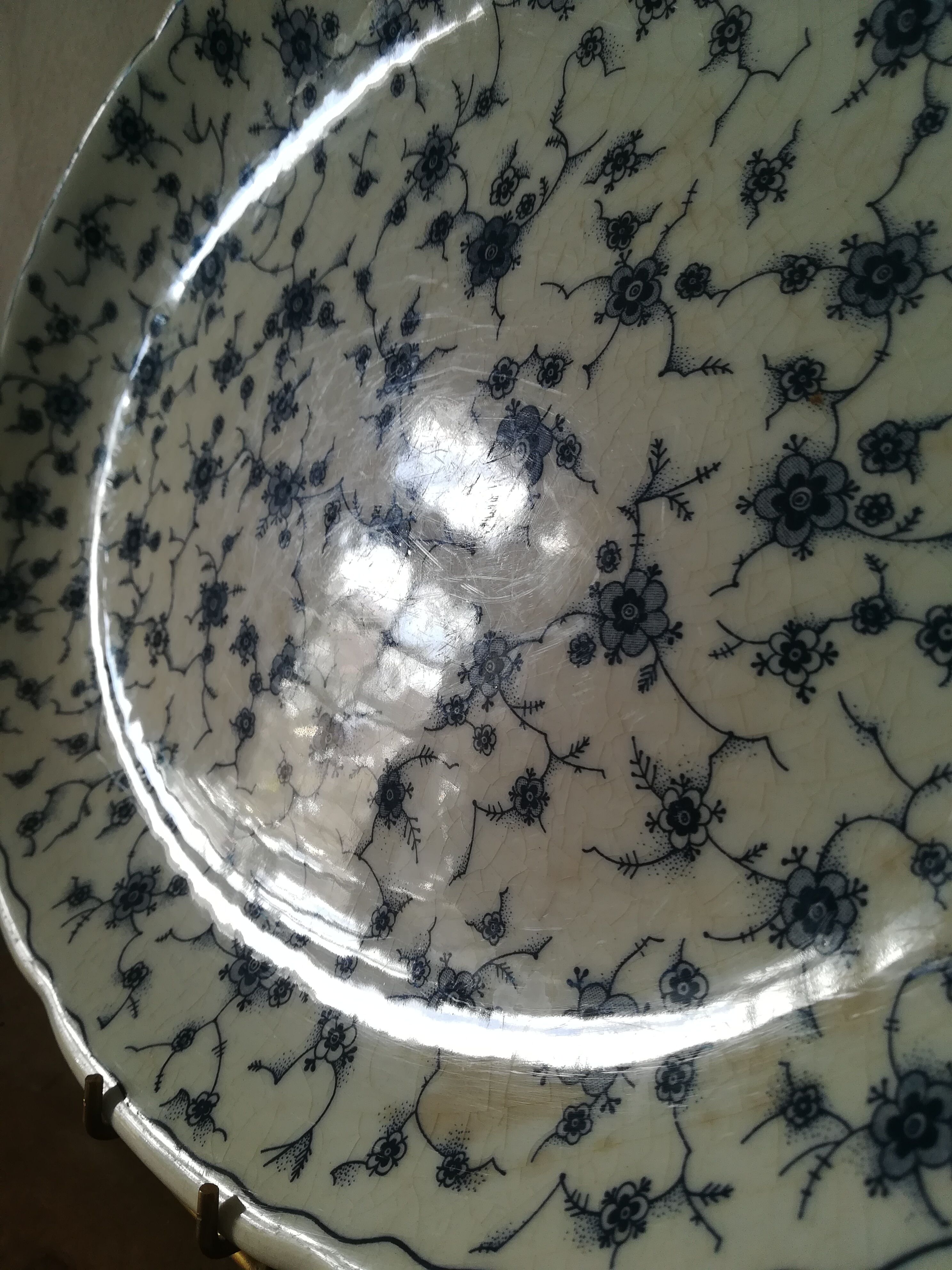 Oval English dish
