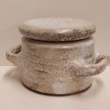 Mobach brutalist lidded pot