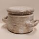 Mobach brutalist lidded pot