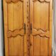 Paire de portes d'armoire ancienne XlXème