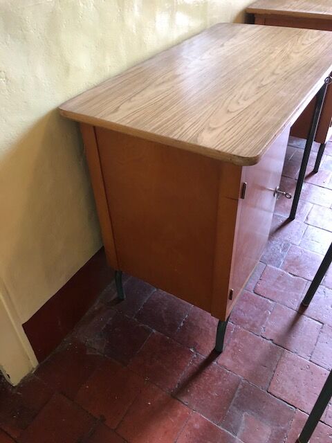 Schoolboy desk and matching chair