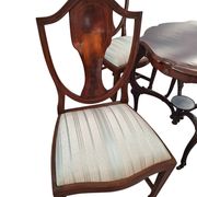 Ensemble de thé, table et 4 chaises, années 50