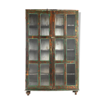 Skated wooden window