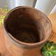 Atypical wooden planter