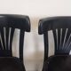 Black bistro chairs set of 4