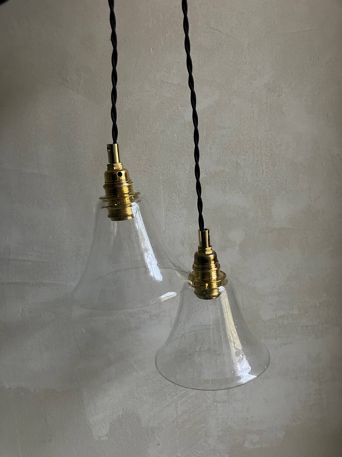 Pair of portable lamps