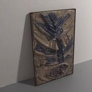 Very rare and large wall tile from Tue Poulsen 1970