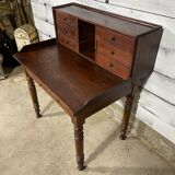Wooden secretary desk