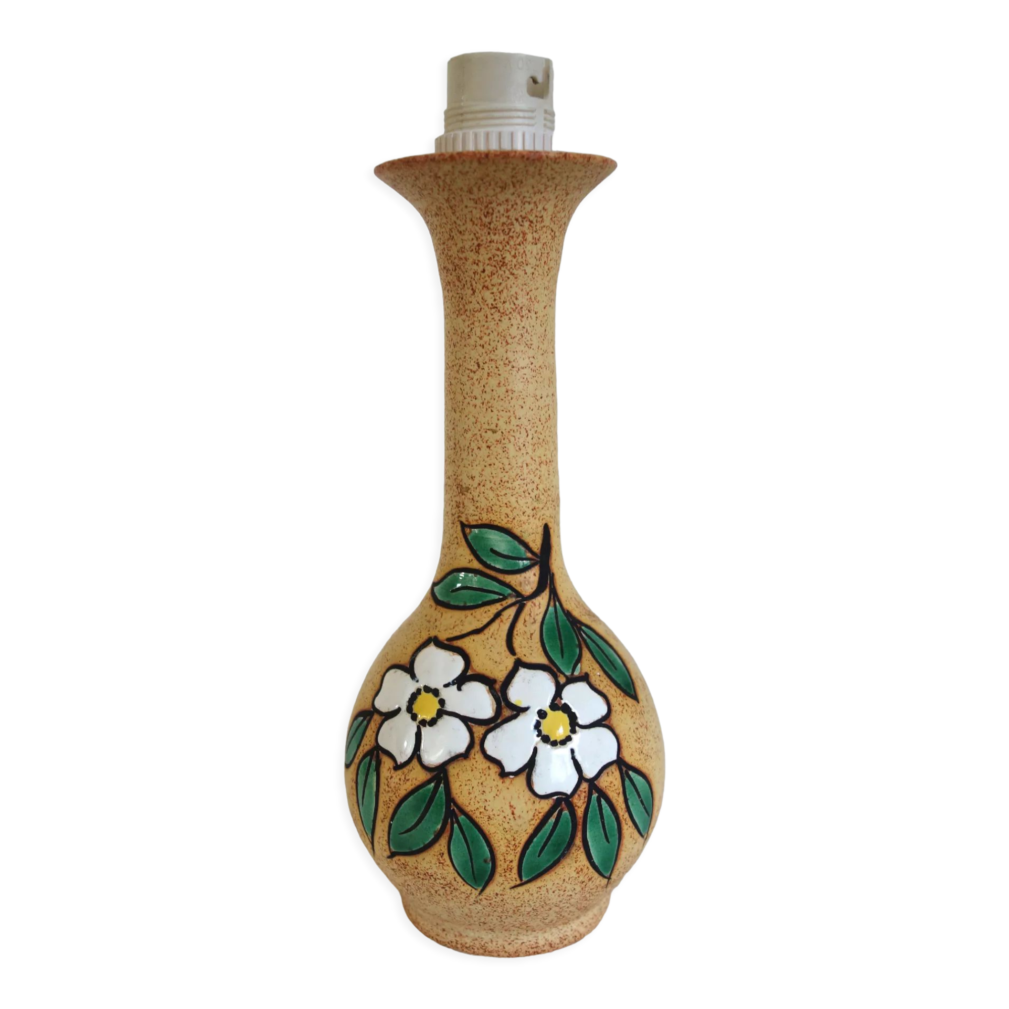 Vase vintage Vallauris lamp