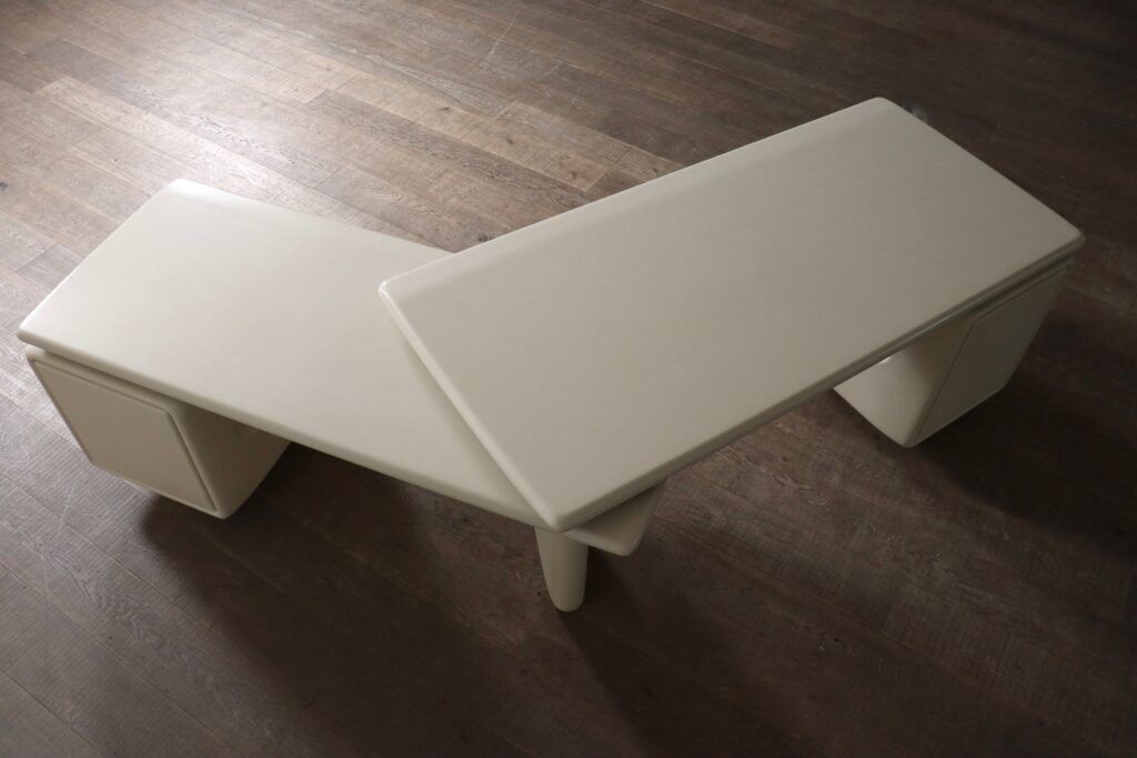 Ernest Igl Jet corner desk for Wilhelm Werndl, 1970s