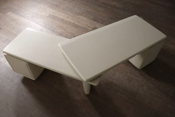 Bureau d'angle Ernest Igl pour Wilhelm Werndl, années 1970.
