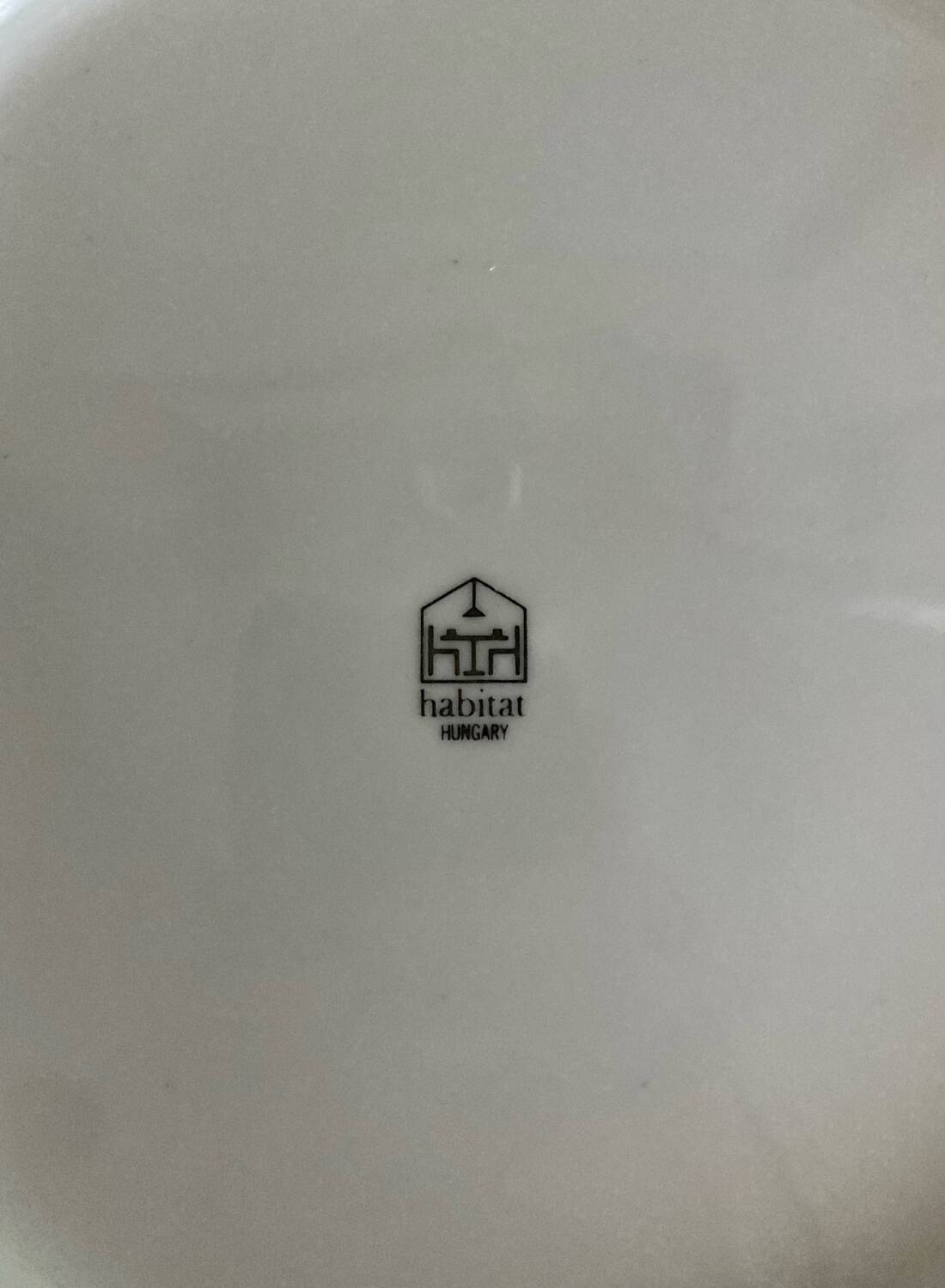 6 Memphis Style Dinner Plates by Habitat Vintage