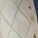 Ceramic wall lamp with Art Deco shades
