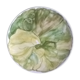 Italian dish décor leaves