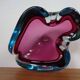 Large Sommerso Murano Glass Ashtray by Flavio Poli, Italy, 1960s