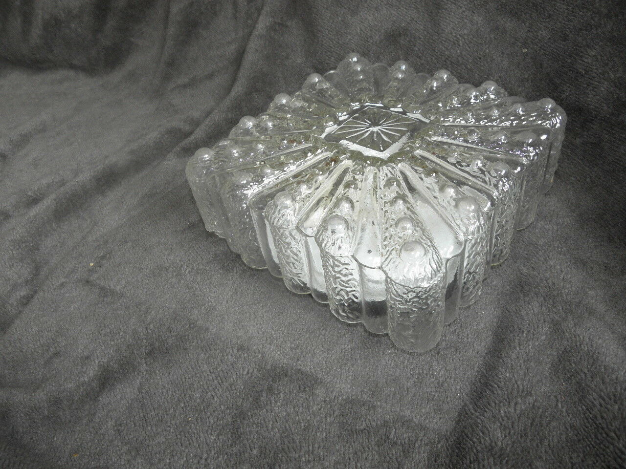 Square ceiling light imitation ice