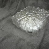 Square ceiling light imitation ice