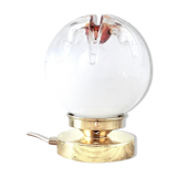 Murano globe table lamp