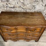 19th century crossbow chest of drawers.